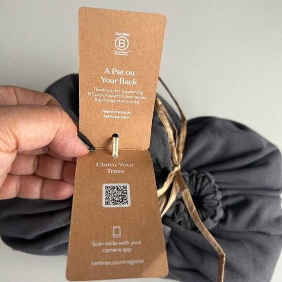 TenTree - Women's French Terry Hoodie Dress - Periscope Grey. Size: XS. NWT - Picture 6 of 13